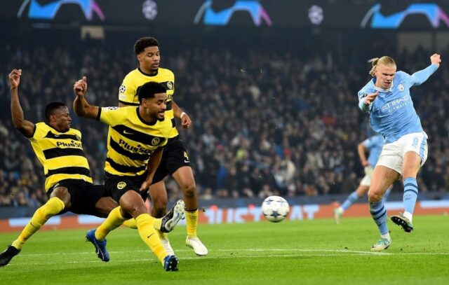 UEFA Champions League - Manchester City vs Young Boys