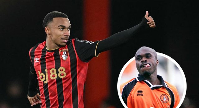 “Dia menunjukkan kepada saya video gol-golnya untuk sedikit dipamerkan. Kami membicarakan pertandingan saya segera setelah wasit meniup peluit akhir. Dia berbagi perasaannya, saya berbagi perasaan saya – terkadang kami tidak setuju…’ Eli Junior Kroupi tentang memiliki ayah pesepakbola terkenal