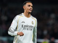 Tembakan dilepaskan oleh mantan bintang Liverpool Trent Alexander-Arnold setelah skuad Inggris dihina