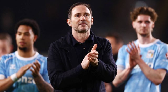 Coventry City mengincar manajer “luar biasa” jika Chelsea merekrut Lampard