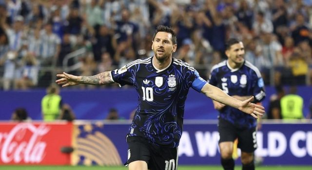 Messi Makes History Again After Helping Argentina Over Jordan