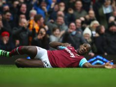‘Anak-anak itu mengatakan kepada saya, ‘Diam, kamu tidak akan pernah melakukannya’ ketika saya memberi tahu mereka tentang perayaan Homer Simpson. Itu adalah Michail Antonio yang berkualitas dalam selebrasi gol ikoniknya