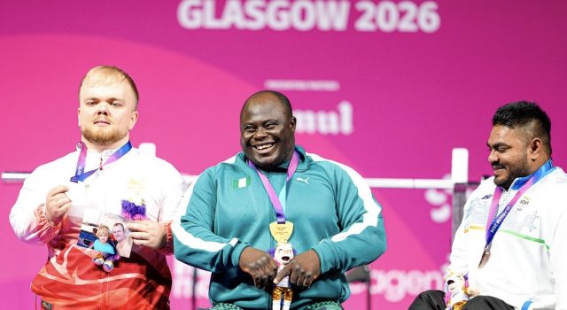 Glasgow 2026: Powerlifter Idris Wins Team Nigeria’s Third Gold Medal