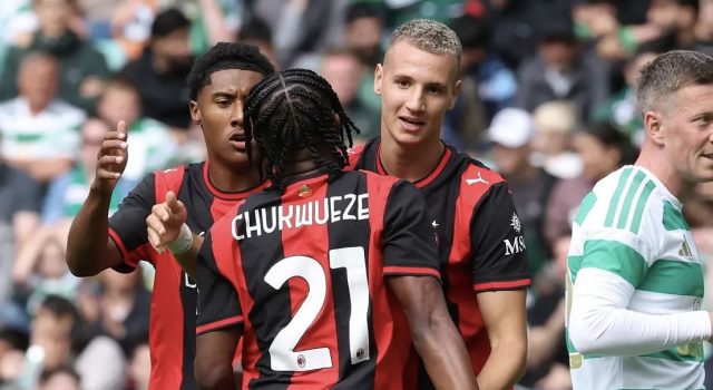 Chukwueze Provides Assist In Milan’s 2-2 Draw With Celtic